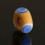 Ancient glass bead with layered eyes, Mediterranean, 322EAb